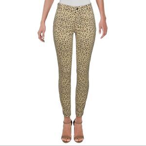 NYDJ Womens Misses Skinny Jeans jaguar print Size 2
